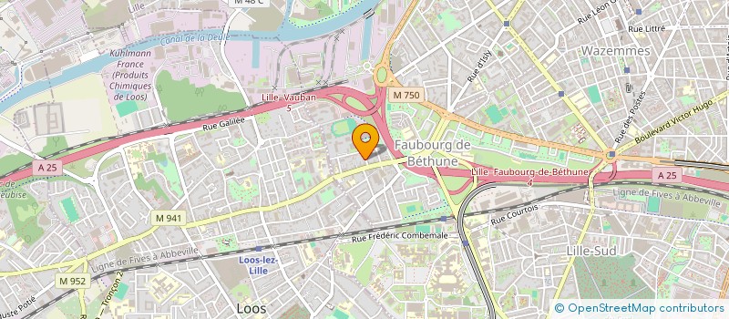 localisation de l'entreprise ASS LEGANASE REGENCY à LILLE