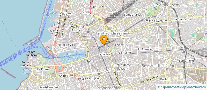 localisation de l'entreprise ASS LEO LAGRANGE DE VAISON LA ROMAINE  MARSEILLE