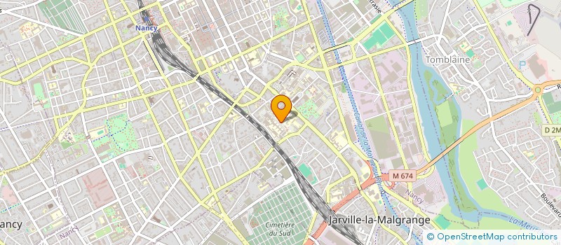 localisation de l'entreprise ASS LERIP LABOR ETUDE RECHE IMAGE PERINA  NANCY