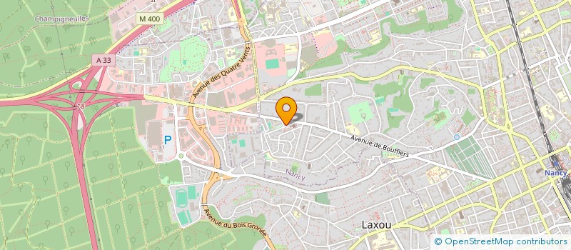 localisation de l'entreprise ASS LES 4 CHEMINS BOHEMES  NANCY