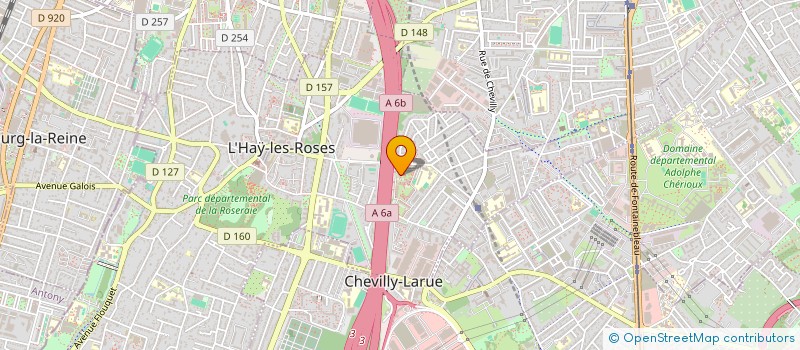 localisation de l'entreprise ASS LES 6-15 ANS EN VACANCES à L'HAY-LES-ROSES