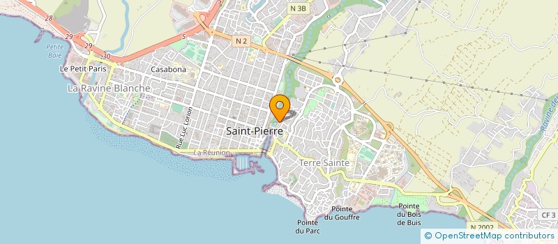 localisation de l'entreprise ASS LES 72 HEURES à SAINT-PIERRE