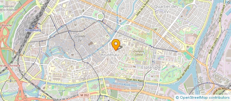 localisation de l'entreprise ASS LES ACTEURS DE BONNE FOI à STRASBOURG