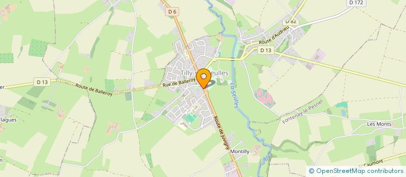 localisation de l'entreprise ASS LES ACTIVITES PERISCOLAIRES TILLY à TILLY-SUR-SEULLES