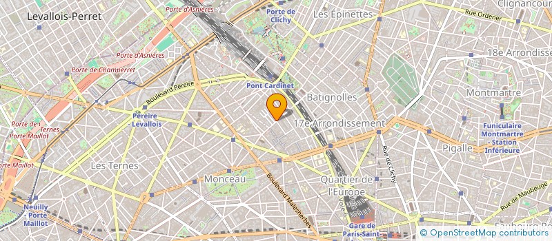 localisation de l'entreprise ASS LES AMIS à PARIS
