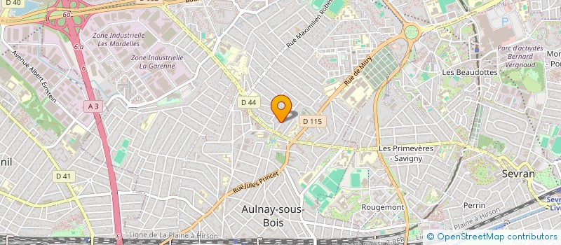 localisation de l'entreprise ASS LES AMIS BIBLIOTHEQUE MUNICIPALE à AULNAY-SOUS-BOIS