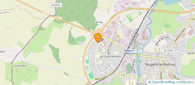 localisation de l'entreprise ASS LES AMIS DE L'ACCORDEON à NOGENT-LE-ROTROU