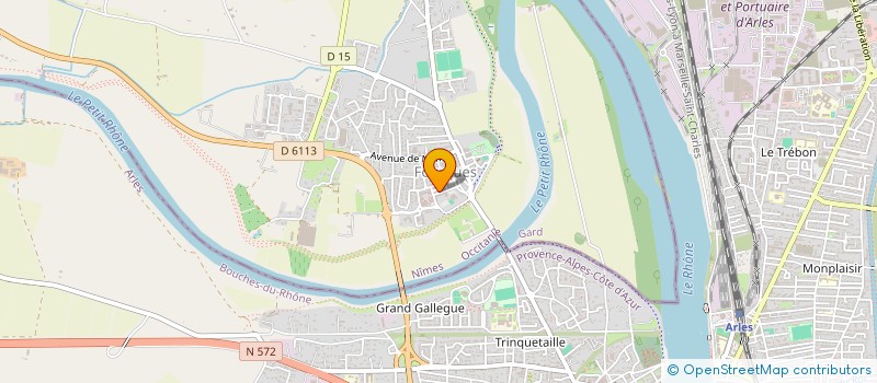 localisation de l'entreprise ASS LES AMIS DE L ECOLE LAIQUE  FOURQUES