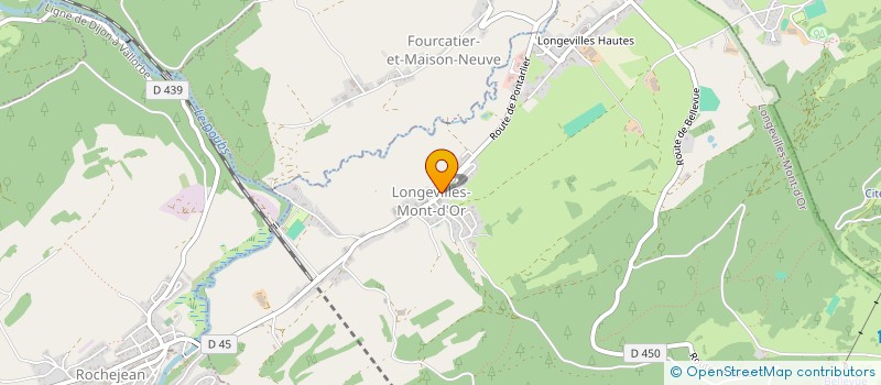 localisation de l'entreprise ASS LES AMIS DE L'ETRIER à LONGEVILLES-MONT-D'OR