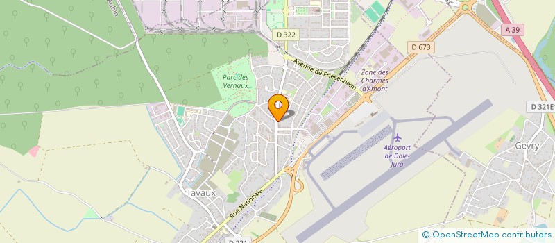 localisation de l'entreprise ASS LES AMIS DE L ORGUE DE SAINTE ANNE  TAVAUX