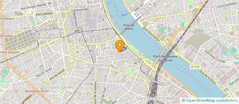 localisation de l'entreprise ASS LES AMIS DE LA CIE DES ZEBRES à BORDEAUX