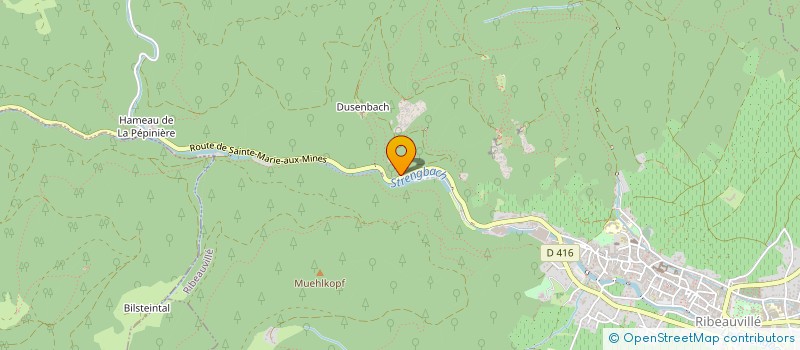 localisation de l'entreprise ASS LES AMIS DE NOTRE DAME DU DUSENBACH  RIBEAUVILLE