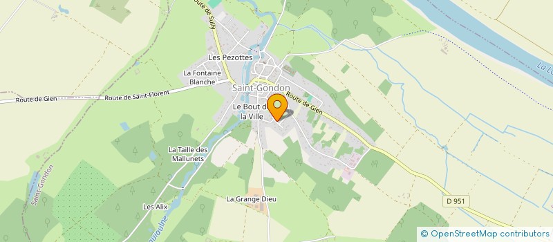 localisation de l'entreprise ASS LES AMIS DE SOLOGNE AUTRUCHES à SAINT-GONDON