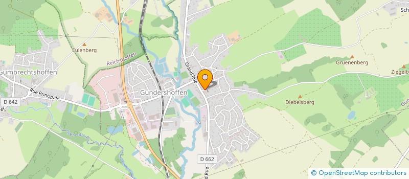 localisation de l'entreprise ASS LES AMIS DES VOSGES DU NORD  DAMBACH