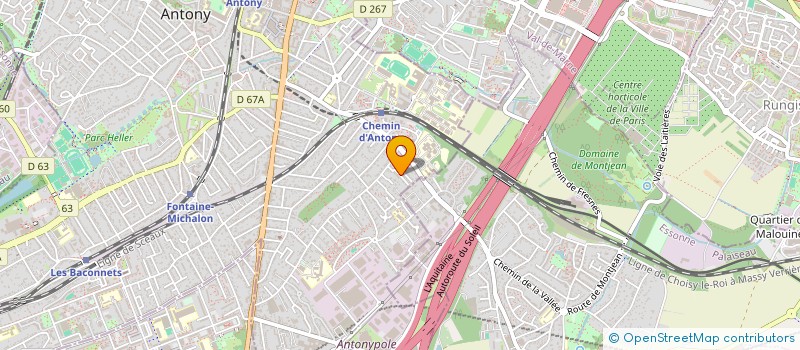 localisation de l'entreprise ASS  LES AMIS DU BEAU VALLON à ANTONY