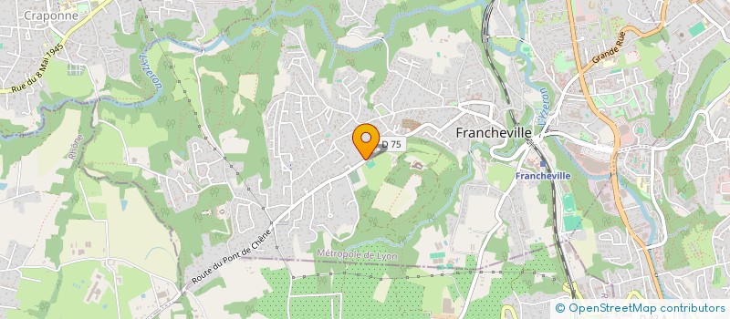 localisation de l'entreprise ASS LES AMIS DU CHATELARD à FRANCHEVILLE