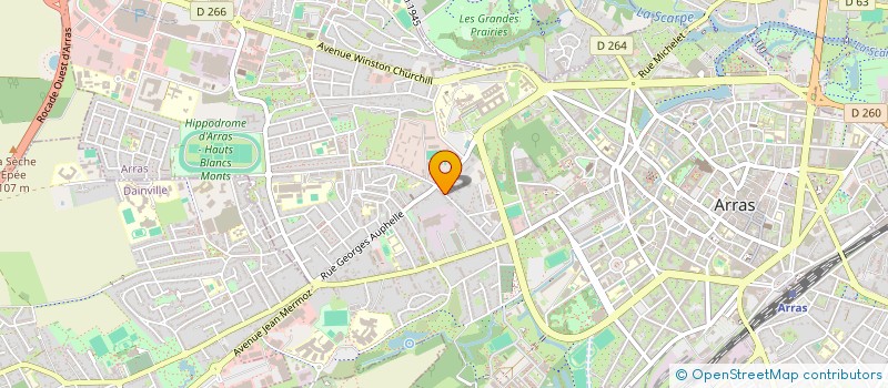 localisation de l'entreprise ASS LES AMIS DU MUSEE D'ARRAS à ARRAS