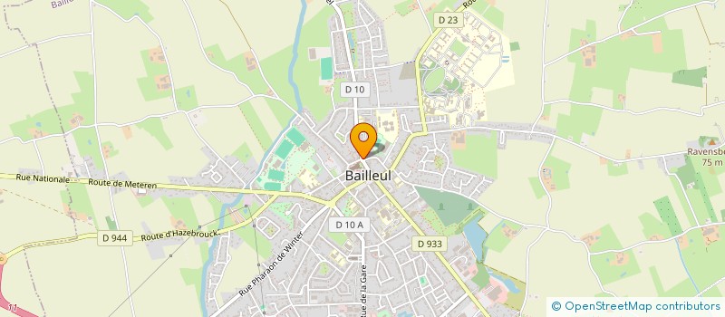 localisation de l'entreprise ASS LES AMIS DU MUSEE DE BAILLEUL à BAILLEUL
