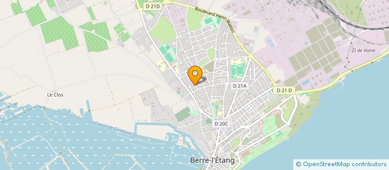 localisation de l'entreprise ASS LES AMIS DU NOUNE JUDLIN à BERRE L'ETANG