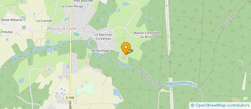 localisation de l'entreprise ASS LES AMIS MONASTERE NOTRE DAME à BOUZY-LA-FORET