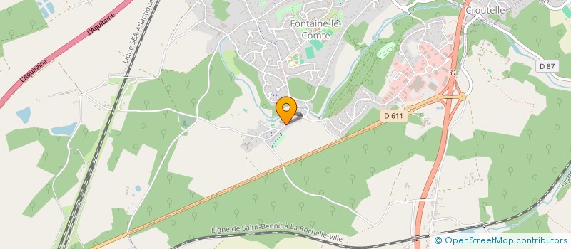 localisation de l'entreprise ASS LES AMIS NOTRE DAME SANTA CRUZ à LIGUGE