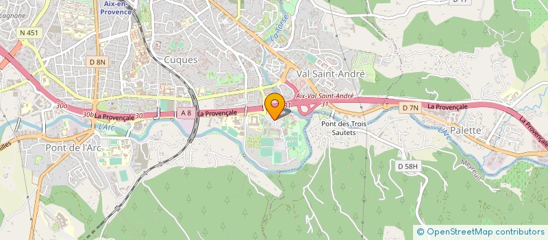 localisation de l'entreprise ASS LES ARGONAUTES D AIX EN PROVENCE à AIX EN PROVENCE