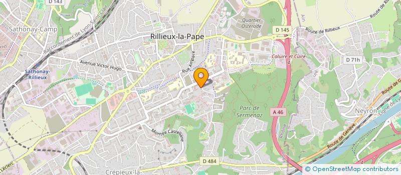 localisation de l'entreprise ASS LES ARTS EN MOUVEMENT à RILLIEUX-LA-PAPE