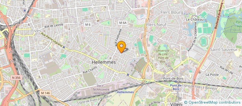 localisation de l'entreprise ASS LES ARTS VIVANTS à LILLE