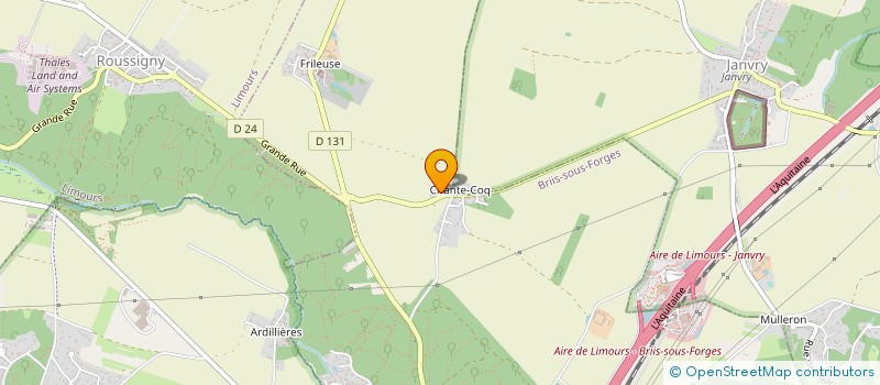 localisation de l'entreprise ASS LES ATELIERS DE FRILEUSE à BRIIS-SOUS-FORGES