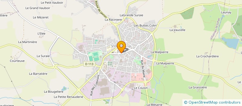 localisation de l'entreprise ASS LES BOUT D'CHOU à VILLAINES-LA-JUHEL