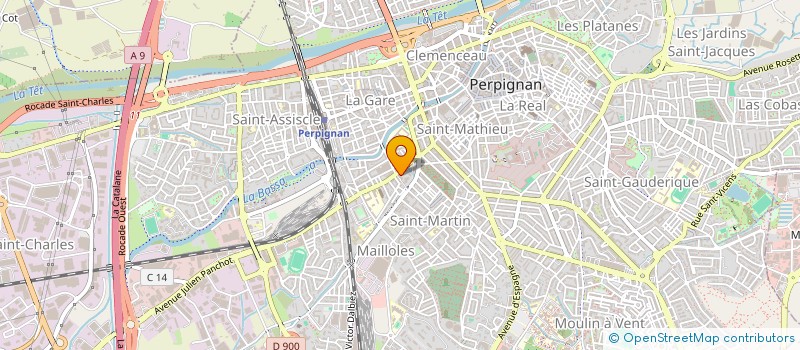 localisation de l'entreprise ASS LES BRUITS SONT ARDENTS à PERPIGNAN