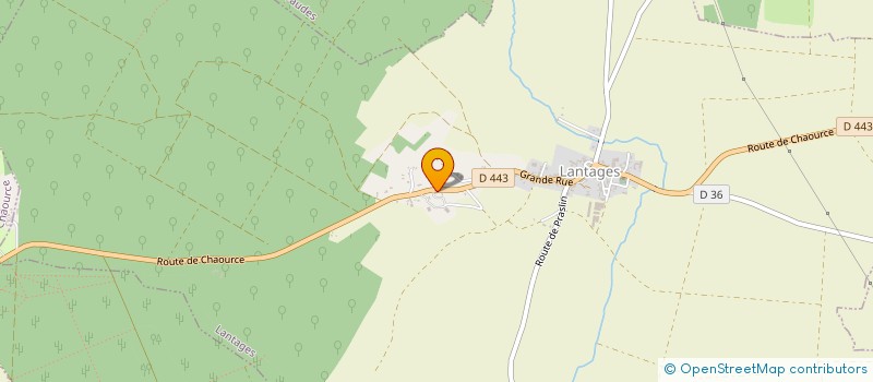 localisation de l'entreprise ASS LES CALECHES DE FIL AU VENT  LANTAGES