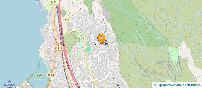 localisation de l'entreprise ASS LES CANOTIERS DE ROGNAC à VITROLLES