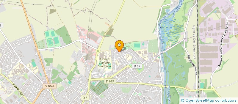 localisation de l'entreprise ASS LES DAUPHINS SAINT QUENTINOIS à SAINT-QUENTIN