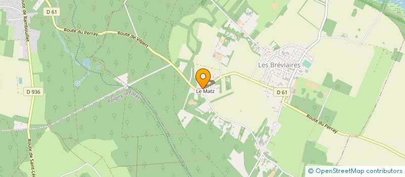 localisation de l'entreprise ASS LES ECURIES DES BREVIAIRES  LES BREVIAIRES