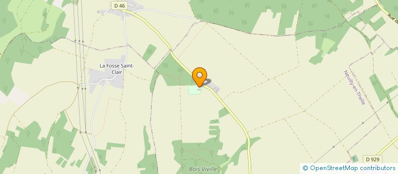 localisation de l'entreprise ASS LES ECURIES DU BOIS DES CAUCHES  NEUILLY-EN-THELLE