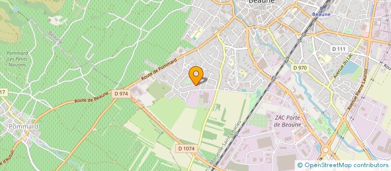 localisation de l'entreprise ASS  LES EDITIONS DE BOURGOGNE à BEAUNE