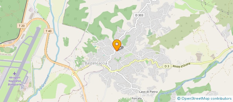 localisation de l'entreprise ASS LES ENFANTS D ABORD à BASTELICACCIA