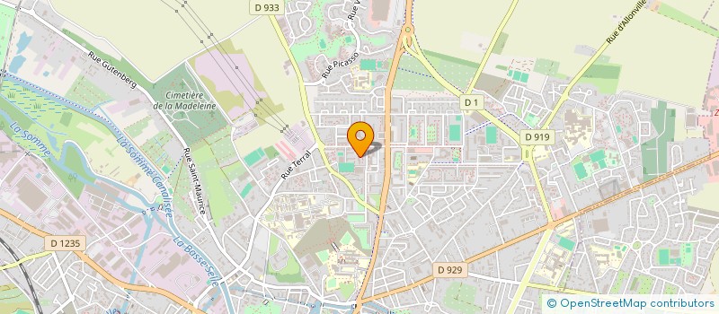 localisation de l'entreprise ASS LES ENFANTS HEUREUX à AMIENS