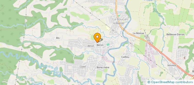 localisation de l'entreprise ASS LES FEES DU LOGIS à SAINTE-ROSE
