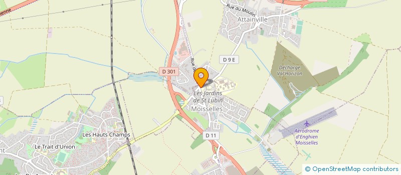 localisation de l'entreprise ASS LES FELINS à MOISSELLES