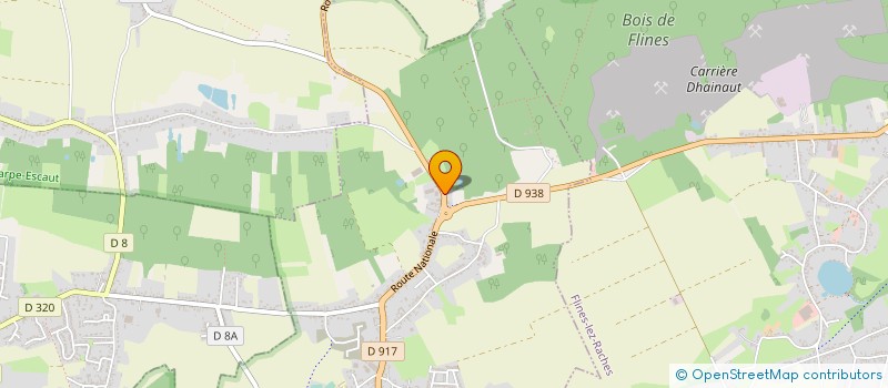 localisation de l'entreprise ASS LES FERVENTS DE SAINT HUBERT à RACHES