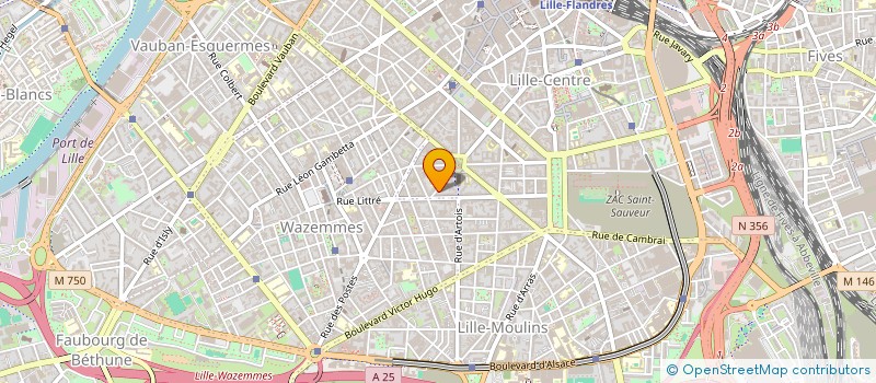 localisation de l'entreprise ASS LES FOUS DE L ARENE à LILLE
