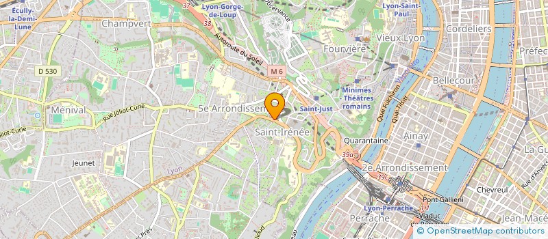 localisation de l'entreprise ASS LES FRERES AUXILIAIRES à LYON
