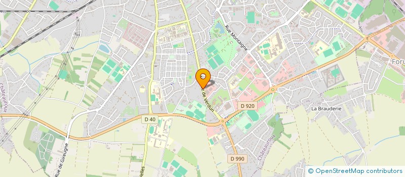 localisation de l'entreprise ASS LES GARDES DE L ENVIRONNEMENT à CHATEAUROUX