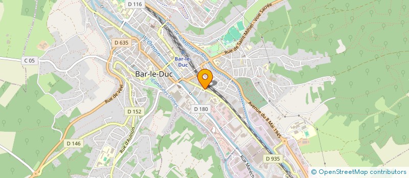 localisation de l'entreprise ASS LES GITANS ET LEURS AMIS MEUSIENS à BAR-LE-DUC