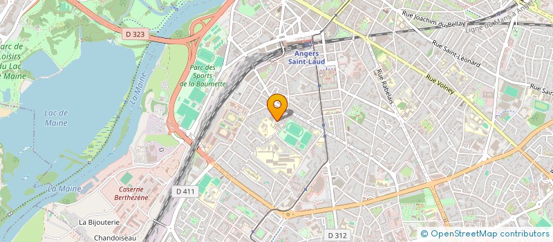 localisation de l'entreprise ASS LES JOURNEES PAYSANNES à ANGERS