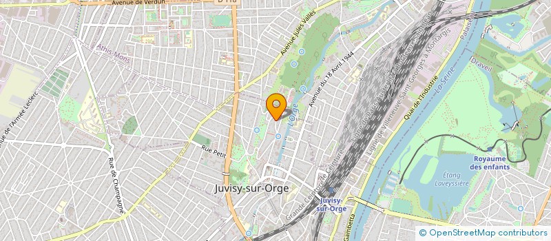 localisation de l'entreprise ASS LES JUVISIENS DE JUVISY à JUVISY-SUR-ORGE