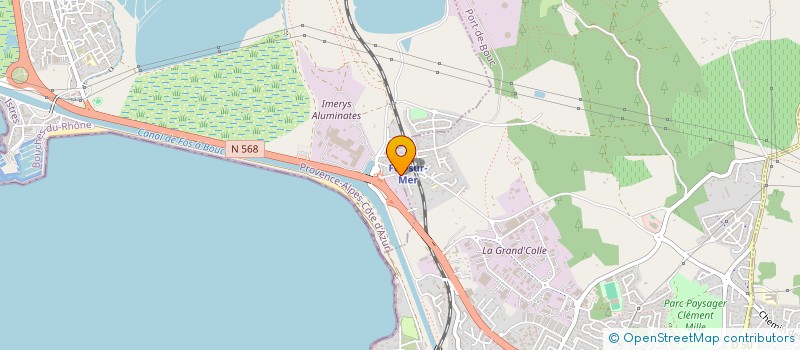 localisation de l'entreprise ASS LES KLU DE L'OM à PORT-DE-BOUC