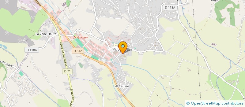 localisation de l'entreprise ASS LES LUCIOLES à PUYGOUZON